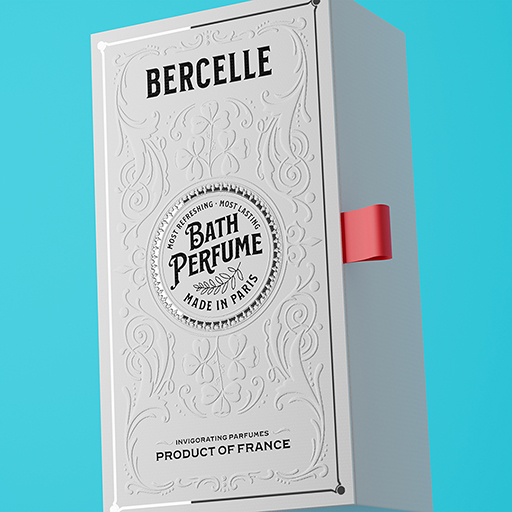 Bercelle (fictional) Box packaging visual