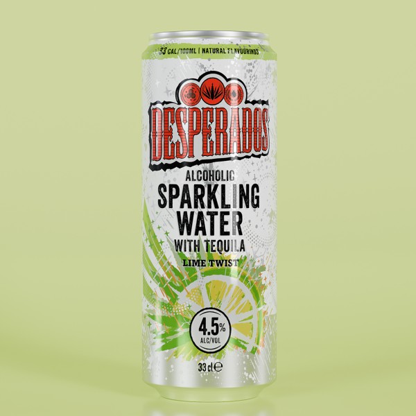 Desperados Hard Seltzer Sparkling Water - Lime Twist