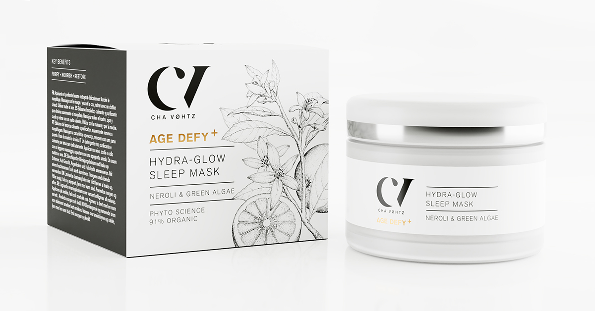 CV - Green People face cream 3D visual